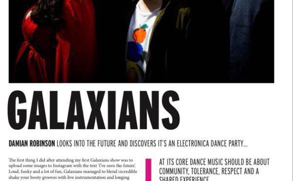 Matt speaks to NARC Magazine about Galaxians and dance music